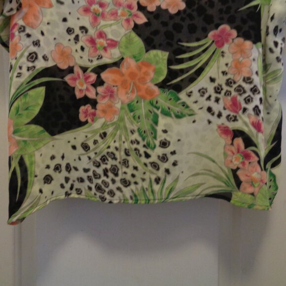 ANIMALIA FLORALS GIRL Feminine Blouse 20 W - Picture 2 of 6